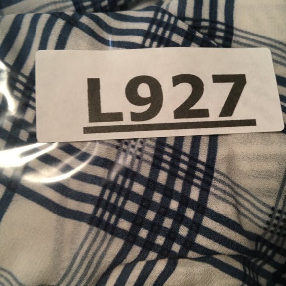 Ashley Stewart Top 22 24 3X Blouse Tie Front Plaid Blue Boho V Neck Ruffle Cuff - Picture 10 of 10